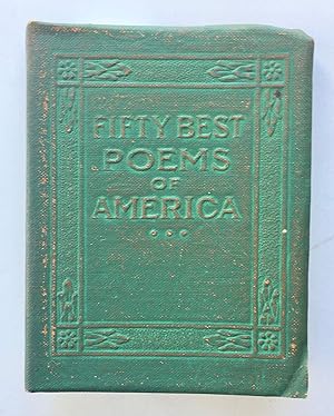 Seller image for The Fifty Best Poems of America (Little Leather Library) for sale by Booksavers of MD