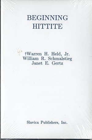 Seller image for Beginning Hittite for sale by Cider Creek Books