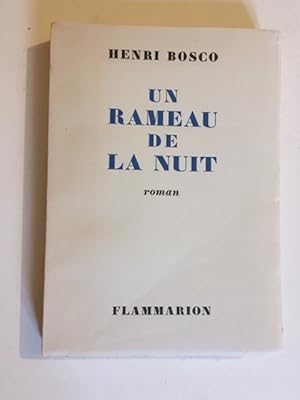 Image du vendeur pour Un rameau de la Nuit mis en vente par Librairie Axel Benadi