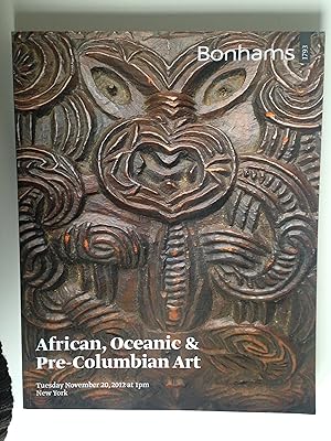 African, Oceanic & Pre-Columbian Art, Catalog