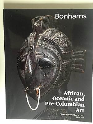 African, Oceanic & Pre-Columbian Art, Catalog