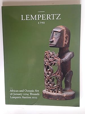 Tribal and Oceanic Art, Catalog Auction 1025