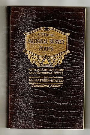Official National Survey maps with descriptive guide and historical notes for all eastern states....