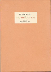 Bibliografia de Bernard Berenson