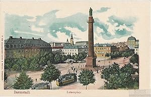 AK Darmstadt. Luisenplatz. ca. 1913