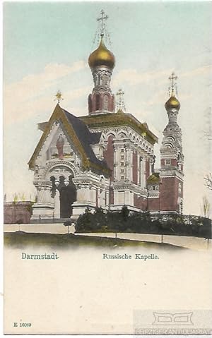 AK Darmstadt. Russische Kapelle. ca. 1913