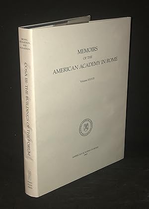 Immagine del venditore per Cosa III: Buildings of the Forum - Colony, Municipium, and Village (Memoirs of the American Academy in Rome Vol. XXXVII) (First Edition) venduto da Dan Pope Books