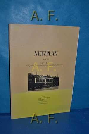 Bild des Verkufers fr Netzplan, Jnner 1941 : Postgleise, Gtertransportgleise und Schleppgleise. (ca. 59 x 42, 42 x 30 cm) zum Verkauf von Antiquarische Fundgrube e.U.