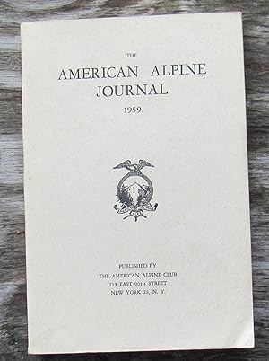 Bild des Verkufers fr The American Alpine Journal 1959 vol 11 no 2 zum Verkauf von JP MOUNTAIN BOOKS