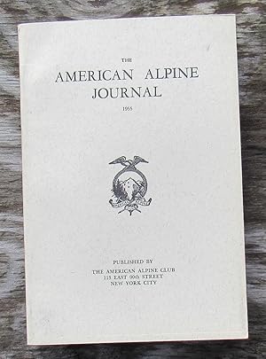 Bild des Verkufers fr The American Alpine Journal 1955 vol 9 no 2 zum Verkauf von JP MOUNTAIN BOOKS