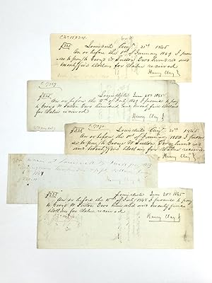 HENRY CLAY JR. PROMISSORY NOTES