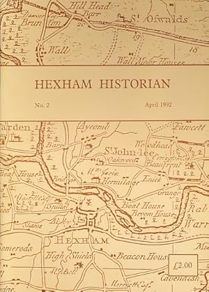 Seller image for Wella and Sundials. Hexham Historian No. 2. April 1992 for sale by Barter Books Ltd