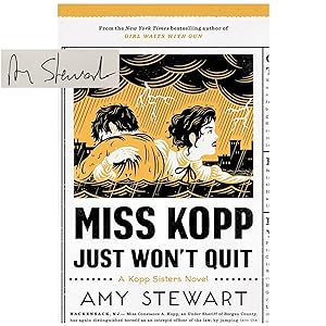Seller image for Kopp Sisters #4: Miss Kopp Just Won't Quit [Paperback] for sale by Downtown Brown Books