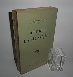 Histoire de la musique. 2ème édition française augmentée de nombreux exemples par Yvonne Rokseth,...