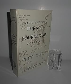 Image du vendeur pour L'architecture rurale & bourgeoise en France. Vincent Fral et Cie. Paris. 1970. mis en vente par Mesnard - Comptoir du Livre Ancien