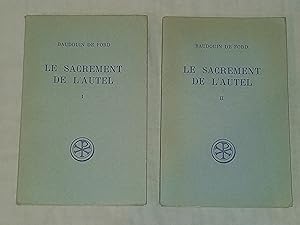 Le sacrement de l'autel, tomes 1 & 2 - latin-Français en vis-à-vis