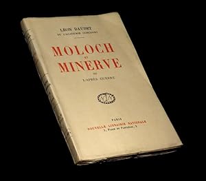 Bild des Verkufers fr Moloch et Minerve ou L'Aprs-guerre. zum Verkauf von Babel Librairie