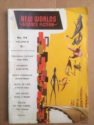 Imagen del vendedor de New Worlds Science Fiction Volume 25 No. 74 August 1958 a la venta por Raymond Tait
