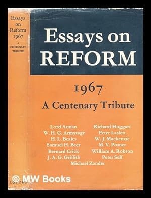 Seller image for Essays on reform, 1967 : a centenary tribute for sale by MW Books
