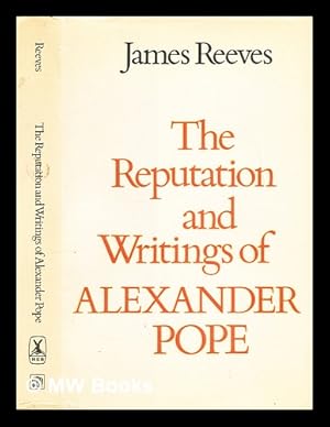 Seller image for The reputation and writings of Alexander Pope for sale by MW Books