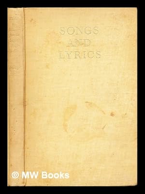 Seller image for Songs and lyrics from the English playbooks / collected and edited by Frederick S. Boas ; decorated by Hans Tisdall for sale by MW Books