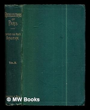 Seller image for Recollections of Paris: vol. II (only) for sale by MW Books
