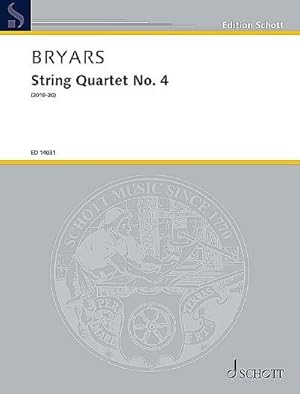 Bild des Verkufers fr String Quartet no.4for string quartet : score and parts zum Verkauf von AHA-BUCH GmbH