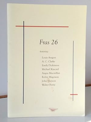 Seller image for Fras 26 for sale by Christian White Rare Books Ltd