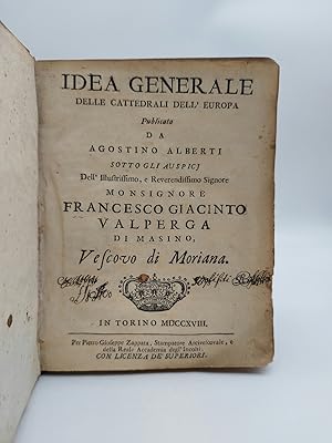 Idea generale delle Cattedrali dell'Europa