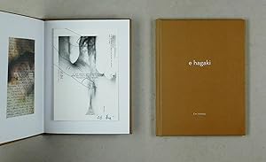 Seller image for e hagaki. A book of thirteen reproductions and one digital phtograph on a postcard. for sale by Daniel Thierstein