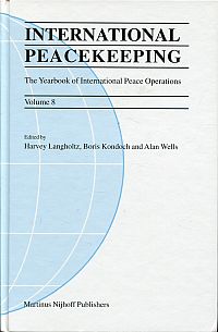 Image du vendeur pour International peacekeeping. The yearbook of international peace operations. mis en vente par Bcher Eule