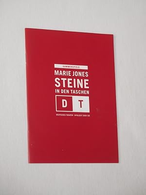 Immagine del venditore per Programmheft 6 Deutsches Theater Berlin, Kammerspiele 2001/02. Deutschsprachige Erstauffhrung STEINE IN DEN TASCHEN von Marie Jones. Regie: Christoph Zapatka, Bhne: Hansjrg Hartung, Kostme: Jessica Westhoven, Musik: Markus Haase. Mit Timo Dierkes und Thomas Schmidt venduto da Fast alles Theater! Antiquariat fr die darstellenden Knste