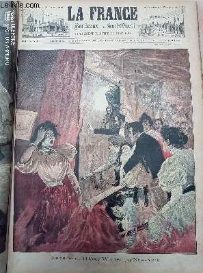 Bild des Verkufers fr LA FRANCE DE BORDEAUX ET DU SUD OUEST - SUPPLEMENT ILLUSTRE DU DIMANCHE - 2EME ANNEE N 14 - Dimanche 2 avril 1899 - Incendie de l'Htel Windsor,  New York - Rsum de la semaine - Nos gravures - Une ombres triste - Courage - La chaumire du Pre Franoi zum Verkauf von Le-Livre