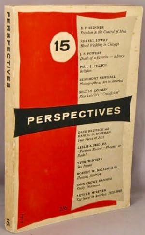 Perspectives, 15, Number Fifteen; Spring 1956.