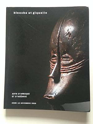 Arts d'Afrique et d'Océanie, Catalog