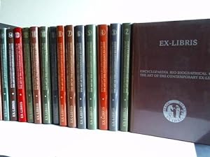 Bio-Bibliographische Enzyklopädie der zeitgenössischen Exlibriskunst. 18 Bände