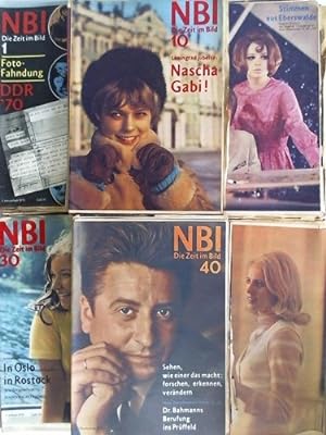 Die Zeit im Bild - Jahrgang 1970, Heft 1 bis 37 und Heft 39 bis 52. Zusammen 51 Hefte