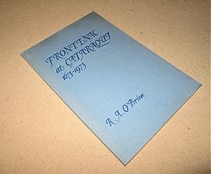 Seller image for Frontenac at Cataraqui 1673-1973 for sale by Homeward Bound Books