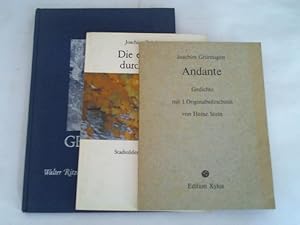 Wie ein Wind durchblättert/ Andante/ Gesichter. 3 Bände