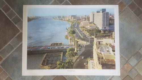 Weltstadt Kairo. Fotografisches Wandbild