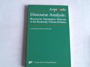 Discourse analysis. Recurrent intonation patterns in the Kennedy-Nixon debates