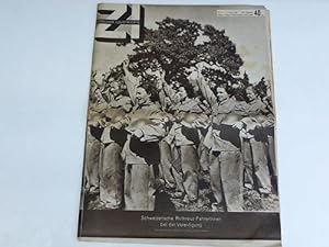 Heft Nr. 32, 9. August 1940, XVI. Jahrgang: Schweizerische Rotkreuz-Fahrerinnen bei der Vereidigung