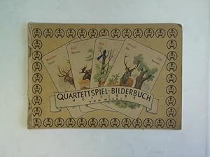 Quartettspiel-Bilderbuch Huftiere