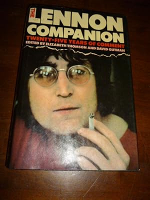 Imagen del vendedor de The Lennon Companion: Twenty-Five Years of Comment a la venta por Gargoyle Books, IOBA