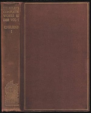 Seller image for The History of England. Volume I. The Works of Lord Macaulay Vol. I. Alabany Edition for sale by Joy Norfolk, Deez Books