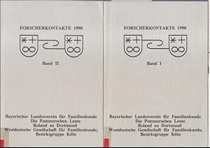 Bild des Verkufers fr Forscherkontakte 1990. - Bnde I und II. zum Verkauf von Antiquariat Carl Wegner