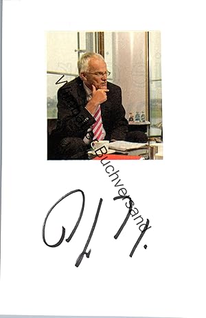 Bild des Verkufers fr Autogramm Jrgen Rttgers Ministerprsident NRW CDU /// Autogramm Autograph signiert signed signee zum Verkauf von Antiquariat im Kaiserviertel | Wimbauer Buchversand