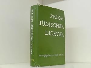 Bild des Verkufers fr Prosa jdischer Dichter zum Verkauf von Book Broker