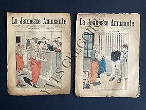 LA JEUNESSE AMUSANTE-10 NUMEROS-THEME MILITAIRE