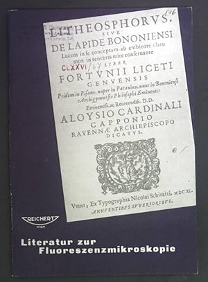 Seller image for Literatur zur Fluoreszenzmikroskopie. for sale by books4less (Versandantiquariat Petra Gros GmbH & Co. KG)